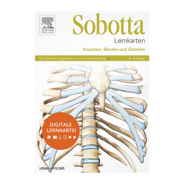 Sobotta – Knochen, Bänder und Gelenke – Digitale Lernkarteikarten