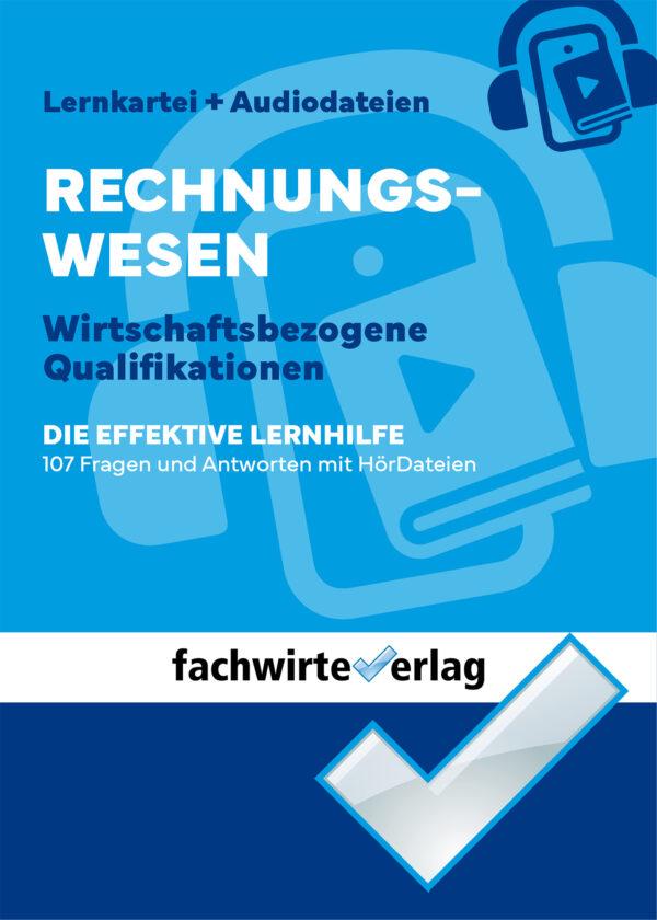 Coverdesign für das Produkt Rechnungswesen des Fachwirteverlag.