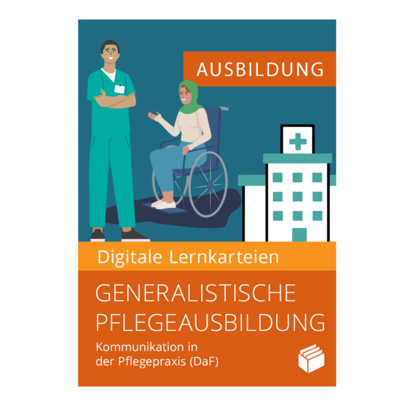 Coverdesign für das Produkt "Kommunikation in der Pflegepraxis für die generalistische Pflegeausbildung".