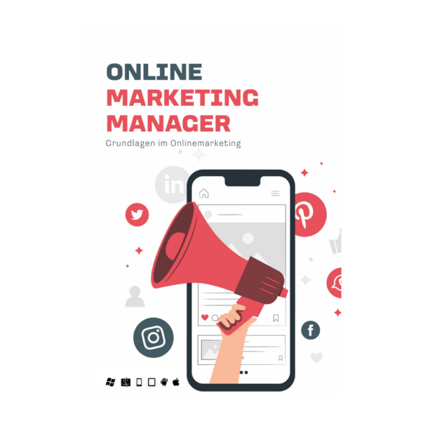 Cover "Online Marketing Manager - Grundlagen Online Marketing".
