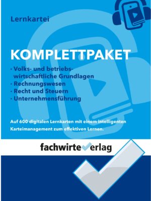 Coverdesign für das Produkt Komplettpaket des Fachwirteverlag.