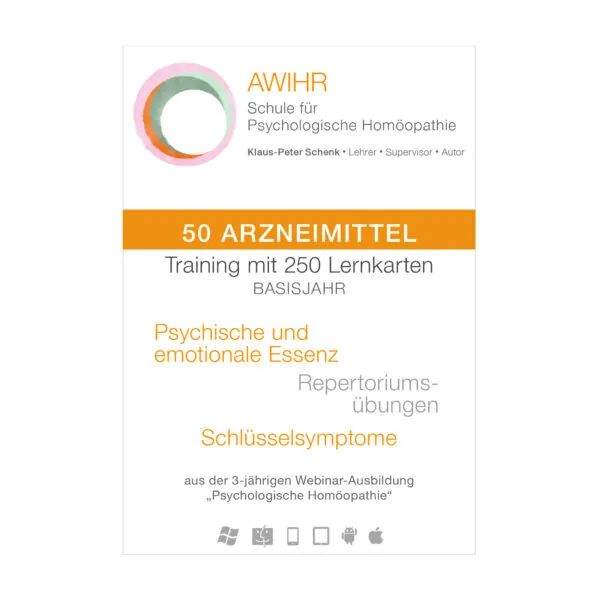 AWIHR_Psychologische Homöopathie_Produktbild Cover zum Produkt Psychologische Homöopathie vom AWIHR Verlag