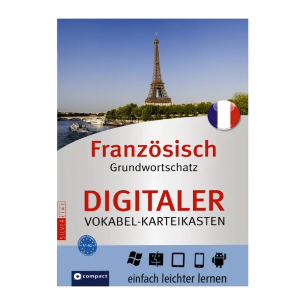 Cover Digitaler Karteikasten Französisch - Grundwortschatz - compact Verlag