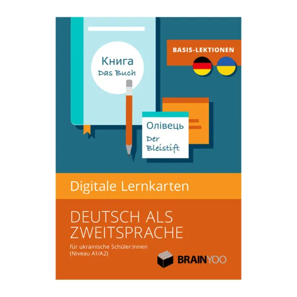 Cover Wotschatz ukrainisch - deutsch Cover DaZ Lerninhalte für ukainische Schüler:innen
