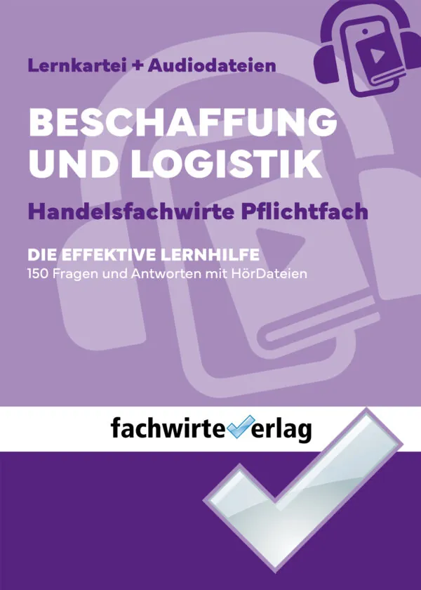 hfw_beschaffung_und_logistik Coverdesign für das Produkt Beschaffung und Logistik des Fachwirteverlag.