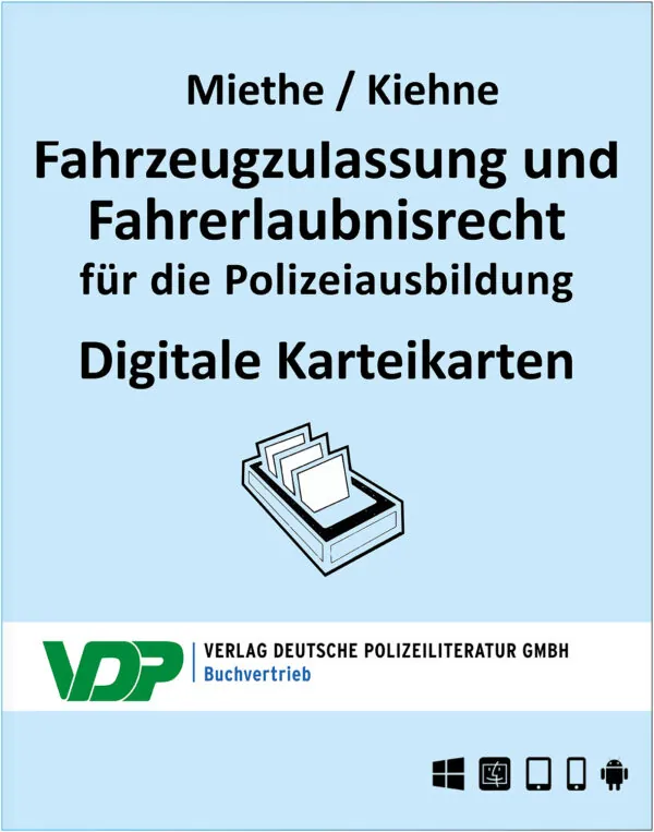 Cover Verkehrsrecht - VDP Verlag