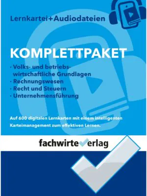 Coverdesign für das Produkt Komplettpaket des Fachwirteverlag.