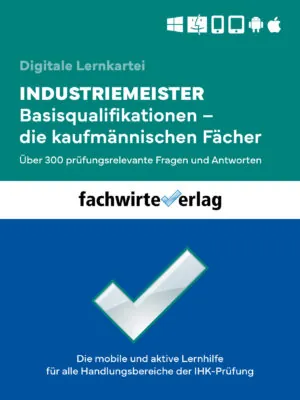 Coverdesign für das Produkt Industriemeister. Basisqualifikationen des Fachwirteverlag.